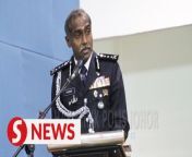 Police have arrested 87 people around Johor for involvement in illegal lottery and online gambling activities over a four-day joint operation in various locations from Wednesday to Saturday (April 17 to 20).&#60;br/&#62;&#60;br/&#62;State police chief Comm M. Kumar told the media on Sunday (April 21) that the suspects, aged 18 to 64 years, have been remanded to assist with police investigations under the Common Gaming Houses Act 1953.&#60;br/&#62;&#60;br/&#62;Read more at https://tinyurl.com/3pwy9uab&#60;br/&#62;&#60;br/&#62;WATCH MORE: https://thestartv.com/c/news&#60;br/&#62;SUBSCRIBE: https://cutt.ly/TheStar&#60;br/&#62;LIKE: https://fb.com/TheStarOnline