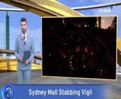 Hundreds of people gathered in Sydney on Sunday evening to mourn the six people killed and 12 injured in a fatal mall stabbing on April 13.