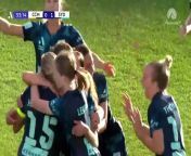 WATCH: It was an Illawarra connection for Sydney FC&#39;s ALW goal against the Mariners with Indiana Dos Santos assisting Mackenzie Hawkesby. Video via A-Leagues
