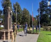 Wagga&#39;s Anzac Day service Catafalque Party rehearses in the Victory Memorial Gardens on April 23 ahead of commemorations on April 25.
