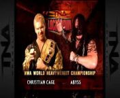 TNA Lockdown 2006 - Abyss vs Christian Cage (Six Sides Of Steel Match, NWA World Heavyweight Championship) from chote bachon ka six video
