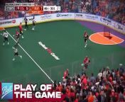 Zed Williams scores late to seal Colorado&#39;s victory in the NLL finals.