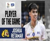 UAAP Game Highlights: Joshua Retamar orchestrates NU sweep of FEU from nu dust
