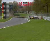 Ferrari Challenge UK 2024 Brands Hatch Qualifying 2 Pillai Big Crash from hariel ferrari nude