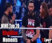WWE TopShocking Bloodline Moments (Official)