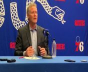 Sixers&#39; Brett Brown discusses Joel Embiid and the win over the Atlanta Hawks.