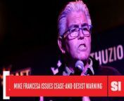Mike Francecsa issues cease and desist to twitter account from hot m twitter ersya aurelia bvgil