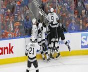 LA Kings' Veteran Team Scores Big Win in Playoff Game from oil boobs touch