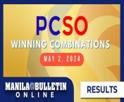 WATCH: Here are the winning lotto combinations of the lotto draw results for the 9 p.m. draw on Thursday, May 2.&#60;br/&#62;&#60;br/&#62;READ: https://mb.com.ph/2024/5/2/no-jackpot-winners-for-lotto-6-42-super-lotto-6-49-draws-on-may-2