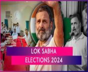 Congress leader Rahul Gandhi on Friday, May 3, filed his nomination from the Raebareli Lok Sabha seat in Uttar Pradesh, replacing his mother Sonia who retained the constituency since 2004 to 2019. Congress fielded Kishor Lal Sharma from Amethi to take on Union Minister and BJP leader Smriti Irani.&#60;br/&#62;