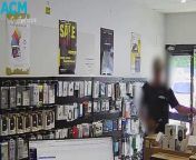 WATCH: A man is alleged to have shoved an iPad down his pants at the Computer Medic store on Monday, April 29, 2024.