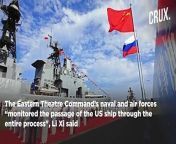 China’s military claimed to have tailed and issued a warning to a US Navy ship in the disputed South China Sea. China military spokesman Tian Junli said Beijing had &#92;
