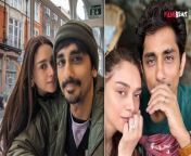 Aditi Rao Hydari and Siddharth confirm engagement on Instagram after rumors of a secret wedding circulate, choosing not to address them! Watch out now &#60;br/&#62; &#60;br/&#62;#AditiRaoHydari #SSiddharth #AditiSiddharthEngaged &#60;br/&#62;~HT.97~PR.126~
