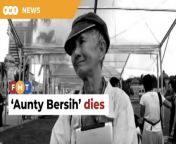 Annie Ooi, a familiar face at most major rallies, came to represent the voice of ordinary Malaysians citizens in speaking up against wrong.&#60;br/&#62;&#60;br/&#62;Read More: https://www.freemalaysiatoday.com/category/nation/2024/03/26/aunty-bersih-dies-at-78/&#60;br/&#62;&#60;br/&#62;&#60;br/&#62;Free Malaysia Today is an independent, bi-lingual news portal with a focus on Malaysian current affairs.&#60;br/&#62;&#60;br/&#62;Subscribe to our channel - http://bit.ly/2Qo08ry&#60;br/&#62;------------------------------------------------------------------------------------------------------------------------------------------------------&#60;br/&#62;Check us out at https://www.freemalaysiatoday.com&#60;br/&#62;Follow FMT on Facebook: https://bit.ly/49JJoo5&#60;br/&#62;Follow FMT on Dailymotion: https://bit.ly/2WGITHM&#60;br/&#62;Follow FMT on X: https://bit.ly/48zARSW &#60;br/&#62;Follow FMT on Instagram: https://bit.ly/48Cq76h&#60;br/&#62;Follow FMT on TikTok : https://bit.ly/3uKuQFp&#60;br/&#62;Follow FMT Berita on TikTok: https://bit.ly/48vpnQG &#60;br/&#62;Follow FMT Telegram - https://bit.ly/42VyzMX&#60;br/&#62;Follow FMT LinkedIn - https://bit.ly/42YytEb&#60;br/&#62;Follow FMT Lifestyle on Instagram: https://bit.ly/42WrsUj&#60;br/&#62;Follow FMT on WhatsApp: https://bit.ly/49GMbxW &#60;br/&#62;------------------------------------------------------------------------------------------------------------------------------------------------------&#60;br/&#62;Download FMT News App:&#60;br/&#62;Google Play – http://bit.ly/2YSuV46&#60;br/&#62;App Store – https://apple.co/2HNH7gZ&#60;br/&#62;Huawei AppGallery - https://bit.ly/2D2OpNP&#60;br/&#62;&#60;br/&#62;#FMTNews #AuntyBersih #AnnieOoi