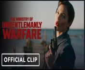 Take a look at the latest clip for The Ministry Of Ungentlemanly Warfare as Majorie (Eiza González) proves she&#39;s more than capable of being a valuable asset to the team as a gifted marksman across snipers, sub-machine guns, and pistols alike.&#60;br/&#62;&#60;br/&#62;Based upon recently declassified files of the British War Department and inspired by true events, The Ministry Of Ungentlemanly Warfare is an action-comedy that tells the story of the first-ever special forces organization formed during WWII by UK Prime Minister Winston Churchill and a small group of military officials including author Ian Fleming. The top-secret combat unit, composed of a motley crew of rogues and mavericks, goes on a daring mission against the Nazis using entirely unconventional and utterly “ungentlemanly” fighting techniques. Ultimately their audacious approach changed the course of the war and laid the foundation for the British SAS and modern Black Ops warfare.&#60;br/&#62;&#60;br/&#62;The Ministry Of Ungentlemanly Warfare stars Henry Cavill, Eiza González, Alan Ritchson, Alex Pettyfer, Hero Fiennes Tiffin, Babs Olusamokun, Henrique Zaga, Til Schweiger, with Henry Golding, and Cary Elwes. Guy Ritchie is set as director alongside himself, Paul Tamasy &amp; Eric Johnson and Arash Amel as the screenplay writers. The Ministry Of Ungentlemanly Warfare is produced by Jerry Bruckheimer, p.g.a., Guy Ritchie, p.g.a., Chad Oman, p.g.a., Ivan Atkinson, John Friedberg.&#60;br/&#62;&#60;br/&#62;The Ministry Of Ungentlemanly Warfare is releasing in theaters on April 19.