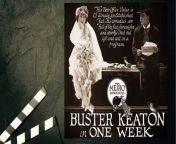 One Week is a 1920 American two-reel silent comedy film starring Buster Keaton, the first independent film production he released on his own. The film was written and directed by Keaton and Edward F. Cline, and runs for 19 minutes. Sybil Seely co-stars. The film contains a large number of innovative visual gags largely pertaining to either the house or to ladders.