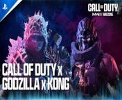 Call of Duty: Modern Warfare III &amp; Warzone - GxK Bundle Trailer &#124; PS5 &amp; PS4 Games&#60;br/&#62;&#60;br/&#62;Kings will rule. To celebrate Godzilla x Kong in theaters tonight, rise up and smash your competition with new Titan bundles coming to Call of Duty: Modern Warfare III &amp; Warzone.&#60;br/&#62;&#60;br/&#62;#ps5 #ps5games #ps4 #ps4games #cod #callofdutymodernwarfare3 #godzillavskong