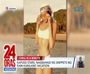 Narito naman ang ilang showbiz news.&#60;br/&#62;&#60;br/&#62;&#60;br/&#62;24 Oras Weekend is GMA Network’s flagship newscast, anchored by Ivan Mayrina and Pia Arcangel. It airs on GMA-7, Saturdays and Sundays at 5:30 PM (PHL Time). For more videos from 24 Oras Weekend, visit http://www.gmanews.tv/24orasweekend.&#60;br/&#62;&#60;br/&#62;#GMAIntegratedNews #KapusoStream&#60;br/&#62;&#60;br/&#62;Breaking news and stories from the Philippines and abroad:&#60;br/&#62;GMA Integrated News Portal: http://www.gmanews.tv&#60;br/&#62;Facebook: http://www.facebook.com/gmanews&#60;br/&#62;TikTok: https://www.tiktok.com/@gmanews&#60;br/&#62;Twitter: http://www.twitter.com/gmanews&#60;br/&#62;Instagram: http://www.instagram.com/gmanews&#60;br/&#62;&#60;br/&#62;GMA Network Kapuso programs on GMA Pinoy TV: https://gmapinoytv.com/subscribe