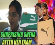 Hey guys! It&#39;s time to surprise Sneha once more. I planned for a super cool way to make my sister happy this time. &#60;br/&#62;&#60;br/&#62;Get excited to see how I surprised Sneha with her favorite sneakers and catch a glimpse of sibling love.