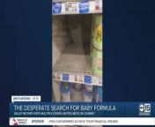 Juana Hernandez says this is her second full-time job. The North Phoenix mother of two invited ABC15 along, searching for baby formula after she got off work.