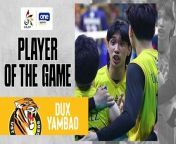 UAAP Player of the Game Highlights: Dux Yambao directs UST's arsenal in thriller over NU from 1440x956 ls nu