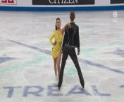 2024 Madison Chock & Evan Bates Worlds RD (1080p) - Canadian Television Coverage from bathroom batting