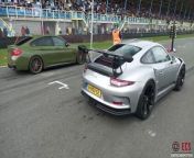 Porsche 991 GT3 RS with iPE Exhaust - CRAZY Launch Controls ! from rs 1