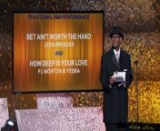 2019 GRAMMYs - PJ Morton Ties for Best Traditional R&amp;B Performance &#124; Acceptance Speech