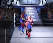 WWE Brock Lesnar vs Team Angle Handicap match 27 February 2003 | SmackDown Here comes the Pain PCSX2 from painal tub