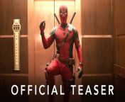Deadpool &amp; Wolverine &#124; Official Teaser&#60;br/&#62;&#60;br/&#62;Everyone deserves a happy ending.&#60;br/&#62;In theaters July 26. #DeadpoolWolverine