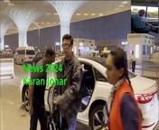 Karan Johar, the sponsor of the Bollywood movie, was spotted at Mumbai airport.&#60;br/&#62;&#60;br/&#62;Education and career, personal well-being, government affairs, athletics, commerce ventures, amusement industry and numerous other fields.