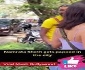 Namrata Sheth gets papped in the city