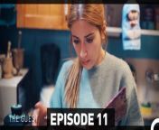 The Guest Episode 11 &#60;br/&#62;&#60;br/&#62;Escaping from her past, Gece&#39;s new life begins after she tries to finish the old one. When she opens her eyes in the hospital, she turns this into an opportunity and makes the doctors believe that she has lost her memory.&#60;br/&#62;&#60;br/&#62;Erdem, a successful policeman, takes pity on this poor unidentified girl and offers her to stay at his house with his family until she remembers who she is. At night, although she does not want to go to the house of a man she does not know, she accepts this offer to escape from her past, which is coming after her, and suddenly finds herself in a house with 3 children.&#60;br/&#62;&#60;br/&#62;CAST: Hazal Kaya,Buğra Gülsoy, Ozan Dolunay, Selen Öztürk, Bülent Şakrak, Nezaket Erden, Berk Yaygın, Salih Demir Ural, Zeyno Asya Orçin, Emir Kaan Özkan&#60;br/&#62;&#60;br/&#62;CREDITS&#60;br/&#62;PRODUCTION: MEDYAPIM&#60;br/&#62;PRODUCER: FATIH AKSOY&#60;br/&#62;DIRECTOR: ARDA SARIGUN&#60;br/&#62;SCREENPLAY ADAPTATION: ÖZGE ARAS