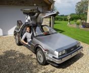 WHILE millions of film fans dream of owning Bond’s Aston Martin or Bruce Wayne’s Batmobile, Ollie Wilkey has turned his movie car fantasy into a reality. The self-employed inventory clerk, 25, from Keynsham in Somerset, is the proud owner of a DeLorean Time Machine – the iconic vehicle made famous in the Back to the Future series. The car was built in Florida by an ex-NASA engineer and Universal Studios constructor, and later bought by his friend Luke, from Leeds, UK, who sold it to Ollie in February 2014 for a five-figure sum. Although sadly not capable of traveling back to 1955, the “screen accurate” DeLorean features everything from a flux capacitor to a Mr Fusion Home Energy Reactor. And when the souped-up vehicle reaches 88mph, it activates a special time travel sequence, including lights and sound effects. Ollie runs a business renting the car out, but still finds time to take the DeLorean for a spin - and the car never fails to attract hordes of appreciative onlookers.