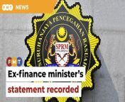 MACC chief commissioner Azam Baki says the investigation is ongoing, and does not discount the possibility of a former prime minister being summoned next.&#60;br/&#62;&#60;br/&#62;Read More: &#60;br/&#62;https://www.freemalaysiatoday.com/category/nation/2024/02/22/macc-takes-statements-from-ex-finance-minister-over-spanco-deal/&#60;br/&#62;&#60;br/&#62;Laporan Lanjut: &#60;br/&#62;https://www.freemalaysiatoday.com/category/bahasa/tempatan/2024/02/22/spanco-sprm-rakam-keterangan-bekas-menteri-kewangan/&#60;br/&#62;&#60;br/&#62;Free Malaysia Today is an independent, bi-lingual news portal with a focus on Malaysian current affairs.&#60;br/&#62;&#60;br/&#62;Subscribe to our channel - http://bit.ly/2Qo08ry&#60;br/&#62;------------------------------------------------------------------------------------------------------------------------------------------------------&#60;br/&#62;Check us out at https://www.freemalaysiatoday.com&#60;br/&#62;Follow FMT on Facebook: http://bit.ly/2Rn6xEV&#60;br/&#62;Follow FMT on Dailymotion: https://bit.ly/2WGITHM&#60;br/&#62;Follow FMT on Twitter: http://bit.ly/2OCwH8a &#60;br/&#62;Follow FMT on Instagram: https://bit.ly/2OKJbc6&#60;br/&#62;Follow FMT on TikTok : https://bit.ly/3cpbWKK&#60;br/&#62;Follow FMT Telegram - https://bit.ly/2VUfOrv&#60;br/&#62;Follow FMT LinkedIn - https://bit.ly/3B1e8lN&#60;br/&#62;Follow FMT Lifestyle on Instagram: https://bit.ly/39dBDbe&#60;br/&#62;------------------------------------------------------------------------------------------------------------------------------------------------------&#60;br/&#62;Download FMT News App:&#60;br/&#62;Google Play – http://bit.ly/2YSuV46&#60;br/&#62;App Store – https://apple.co/2HNH7gZ&#60;br/&#62;Huawei AppGallery - https://bit.ly/2D2OpNP&#60;br/&#62;&#60;br/&#62;#FMTNews #AzamBaki #SpancoSdnBhd #MACC