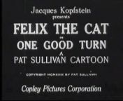 Felix the Cat-Felix in One Good Turn (1929) from 1929 xxxxxxxxxx vedeo