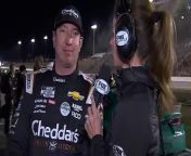 Kyle Busch details the final lap after coming up short to Daniel Suárez in a photo finish at Atlanta Motor Speedway.