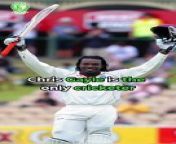 Chris Gayle is the only cricketer in the world to smash a six off the first ball of a Test Match. He did so against Bangladesh, off the bowling of debutant Sohag Gazi, whose first over in Test Cricket went for 18 runs. However, Gazi later took his revenge by getting Gayle out on 24.