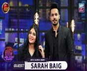 The Night Show with Ayaz Samoo &#124; Sarah Baig &#124; Episode 105 &#124; 9th March 2024 &#124; ARY Zindagi&#60;br/&#62;&#60;br/&#62;All Episodes of The Night Show with Ayaz Samoo: https://bit.ly/3Zdrq8B&#60;br/&#62;&#60;br/&#62;Host: Ayaz Samoo&#60;br/&#62;&#60;br/&#62;Special Guest: Sarah Baig&#60;br/&#62;&#60;br/&#62;Ayaz Samoo is all ready to host an entertaining new show filled with entertaining chitchat and activities featuring your favorite celebrities! &#60;br/&#62;&#60;br/&#62;Watch The Night Show with Ayaz Samoo Every Friday and Saturday at 10:00 PM only on #ARYZindagi&#60;br/&#62; &#60;br/&#62;#thenightshow #ARYZindagi #shameenkhan #sarahbaig&#60;br/&#62;&#60;br/&#62;Join ARY Zindagion WhatsApp ➡️ https://bit.ly/3rYhlQV&#60;br/&#62;Subscribe Here ➡️ https://bit.ly/2vwQ8b1&#60;br/&#62;Instagram➡️https://www.instagram.com/aryzindagi&#60;br/&#62;Facebook ➡️ https://www.facebook.com/aryzindagi.tv&#60;br/&#62;Website ➡️ http://www.aryzindagi.tv/&#60;br/&#62;TikTok ➡️ https://www.tiktok.com/@aryzindagi.tv