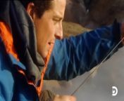 How does Bear Grylls cook sheep meat? from bear grylls naked