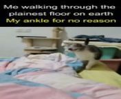 twisted ankle