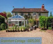 Period cottage for sale includes stretch of Grand Western Canal from michel chloe pineapple