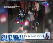 Duguan ang rider nang maabutan ng rescuers!&#60;br/&#62;&#60;br/&#62;&#60;br/&#62;Balitanghali is the daily noontime newscast of GTV anchored by Raffy Tima and Connie Sison. It airs Mondays to Fridays at 10:30 AM (PHL Time). For more videos from Balitanghali, visit http://www.gmanews.tv/balitanghali.&#60;br/&#62;&#60;br/&#62;#GMAIntegratedNews #KapusoStream&#60;br/&#62;&#60;br/&#62;Breaking news and stories from the Philippines and abroad:&#60;br/&#62;GMA Integrated News Portal: http://www.gmanews.tv&#60;br/&#62;Facebook: http://www.facebook.com/gmanews&#60;br/&#62;TikTok: https://www.tiktok.com/@gmanews&#60;br/&#62;Twitter: http://www.twitter.com/gmanews&#60;br/&#62;Instagram: http://www.instagram.com/gmanews&#60;br/&#62;&#60;br/&#62;GMA Network Kapuso programs on GMA Pinoy TV: https://gmapinoytv.com/subscribe