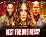Brace yourselves, WWE Universe! In this exclusive video, weprobe into a ground breaking speculation that will sent shockwaves through the wrestling world: Nia Jax joining The Bloodline! &#60;br/&#62;Join us as we break down the potential impact of this unexpected alliance and explore why this bold move could be the ultimate game-changer for the business of WWE. From the powerhouse presence of Nia Jax to the undeniable charisma of Roman Reigns and The Bloodline with non other than the Great One &#92;