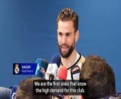 Real Madrid defender Nacho said if the players were in the stands, they would have booed too