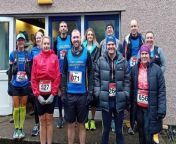 Aberystwyth Athletic Club runners at Rhayader Round the Lakes races from kane lake