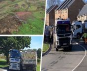 Homeowners are fuming over plans to dump 350,000 tonnes of rubble from nearby construction projects near their homes.&#60;br/&#62;&#60;br/&#62;Waste disposal company Decharge Ltd has applied to the council for permission to build a landfill site in picturesque Tiverton, in Devon.&#60;br/&#62;&#60;br/&#62;The company wants to transport 350,000 tonnes of soil, stones, and inert construction material to a plot three quarters of a mile near to homes.