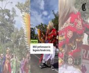 Ballarat Regional Indonesia Community in the Begonia Festival Parade 2024. Video by Gwen Liu