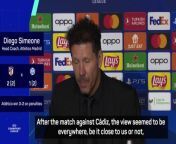 Simeone says being written off was “the best thing that could happen” from mural was com