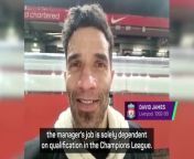 David James thinks Manchester United will sack Erik ten Hag if they don&#39;t qualify for the Champions League